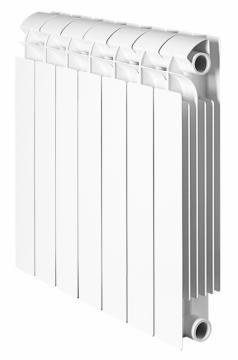 Global STYLE PLUS 500 10 секций радиатор биметаллический боковое подключение  (ИТАЛИЯ,белый RAL 9010)